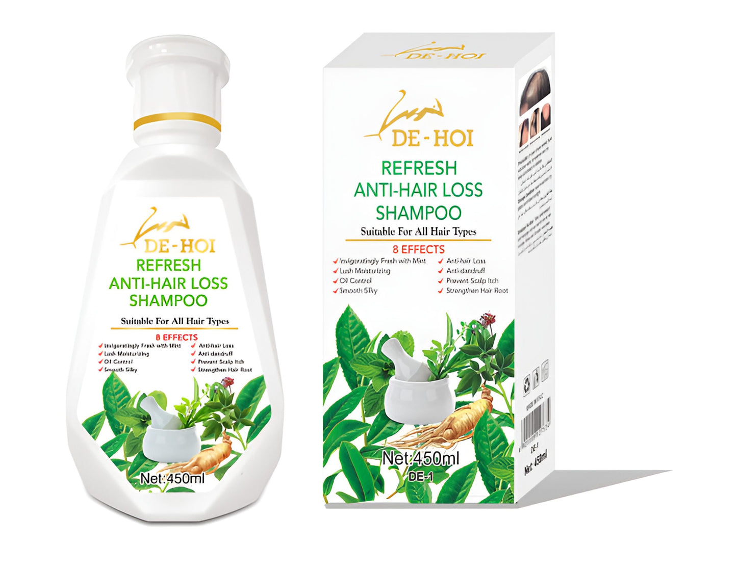 De-Hoi Refresh Anti-hair Loss Shampoo