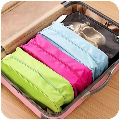 Waterproof Travel Shoe Bag - Pack of 3