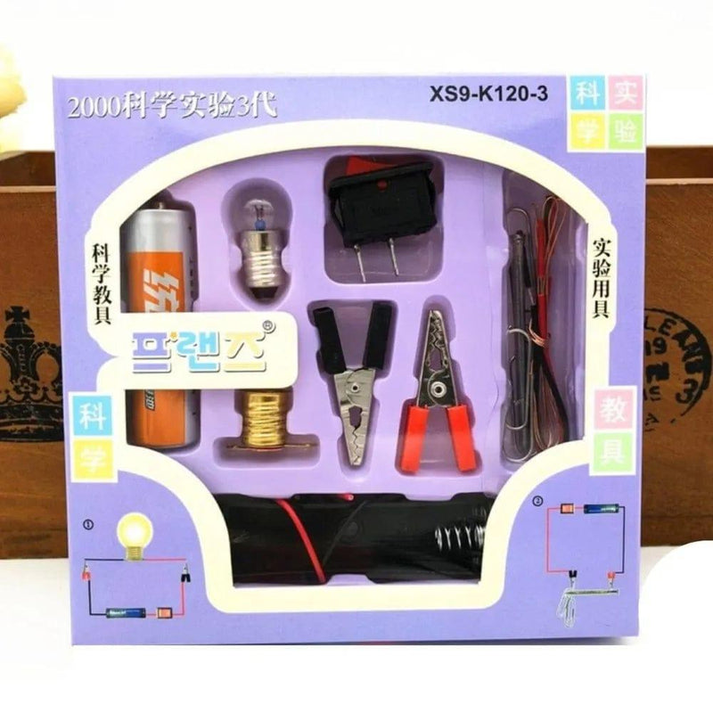 DIY Electrical Circuit Learning Set for kids