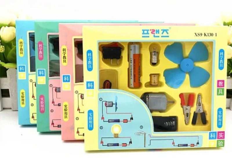 Bulb and Fan Electric Science Experiment Kit for Kids