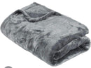 Fleece Plain Double Bed Blanket