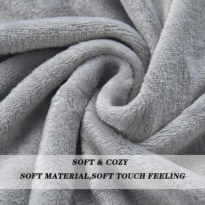 Fleece Plain Double Bed Blanket