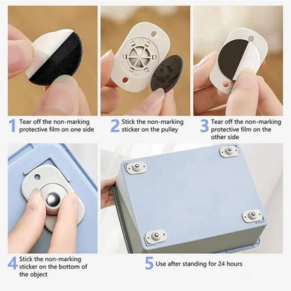 Furniture Moving Wheel - [4 Pcs]