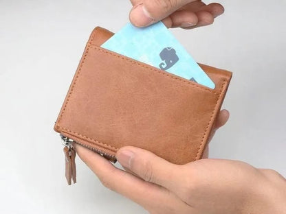 Men's Multicolor Leather Wallet - 1 Pc