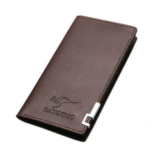 Men's PU Leather Bi-Fold Wallet