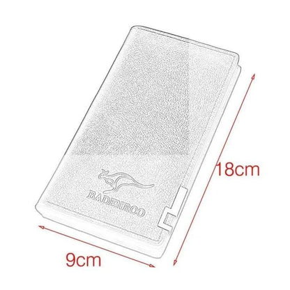 Men's PU Leather Bi-Fold Wallet