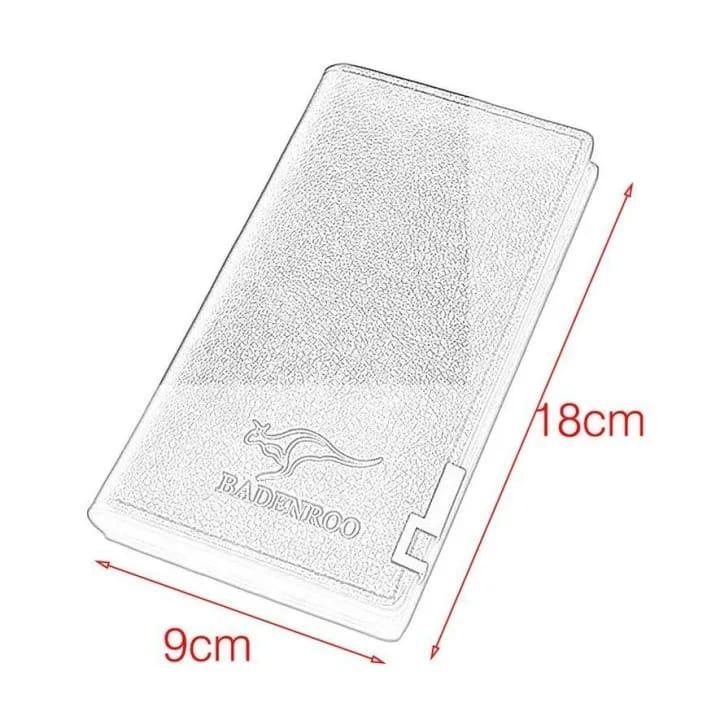 Men's PU Leather Bi-Fold Wallet