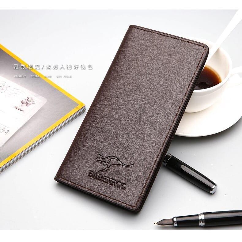 Men's PU Leather Bi-Fold Wallet