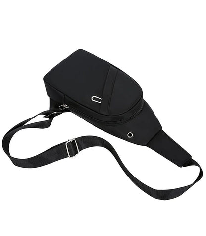 Minimalist Black Crossbody Sling Bag