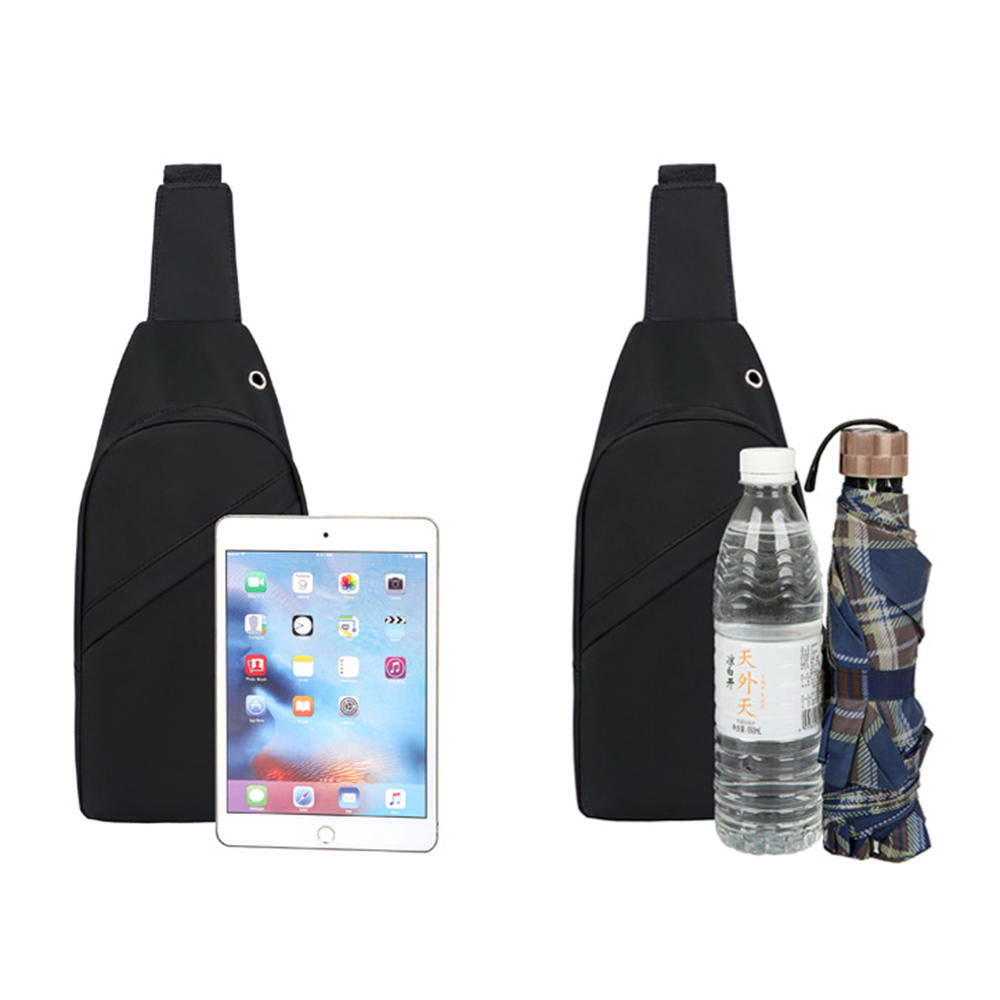 Minimalist Black Crossbody Sling Bag