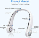 Portable Hanging Neck Fan