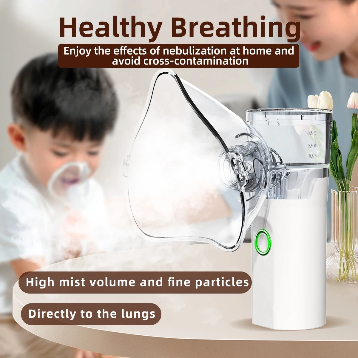 Portable Mesh Nebulizer Technology