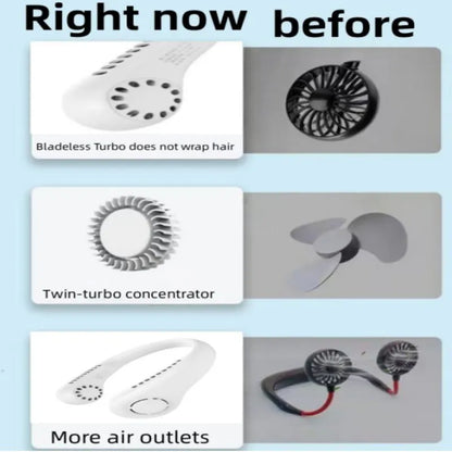 Portable Hanging Neck Fan