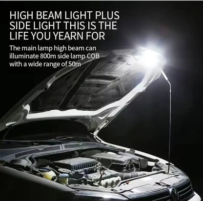 Powerful LED Torch - Metal