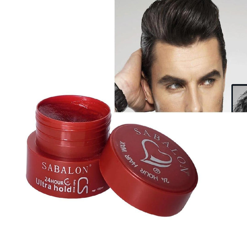 Red Glossy Hair Wax