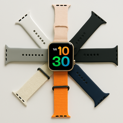 S10 Pro Max Smartwatch with 7 Interchangeable Straps