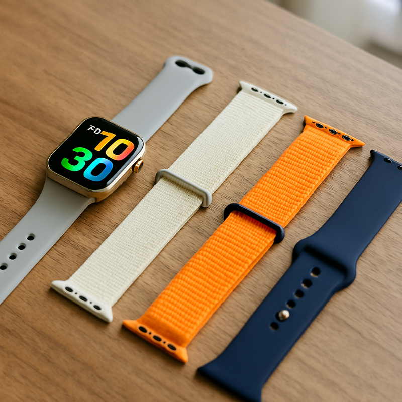 S10 Pro Max Smartwatch with 7 Interchangeable Straps