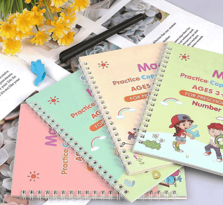 Sank Magic Tracing Workbook- 4 Pcs Set