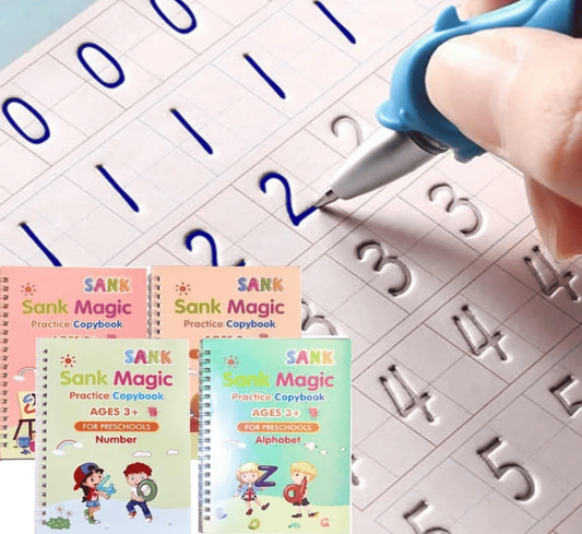 Sank Magic Tracing Workbook- 4 Pcs Set