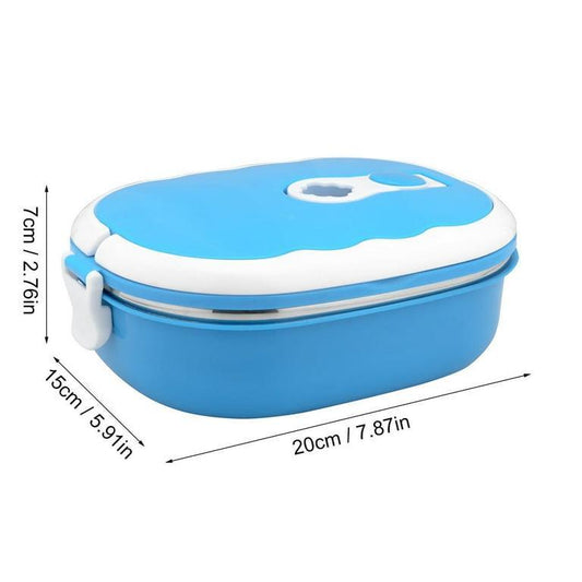 Stainless Steel Insulated Square Lunch Box