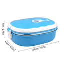 Stainless Steel Insulated Square Lunch Box