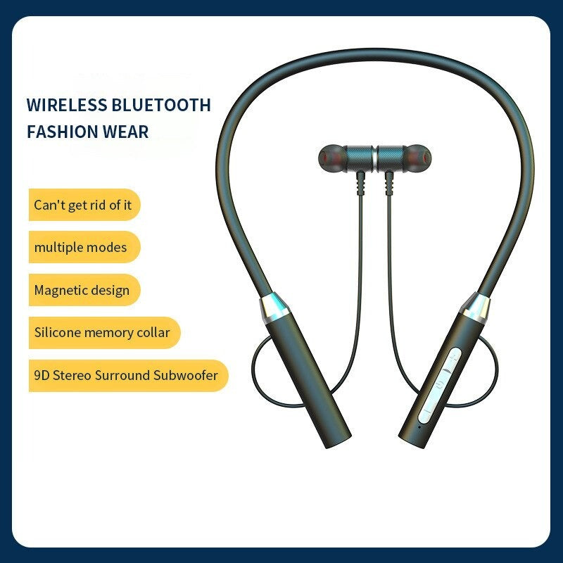 Universal Neckband – Wireless Bluetooth Earphones