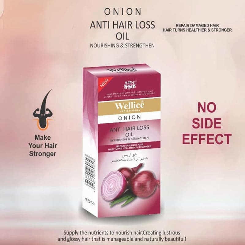Wellice Onion Anti-Hair Loss Hair Oil - 150 ML