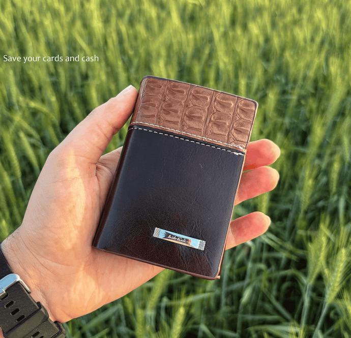 Chic Leather Wallet for Men - Men Bags & Wallets