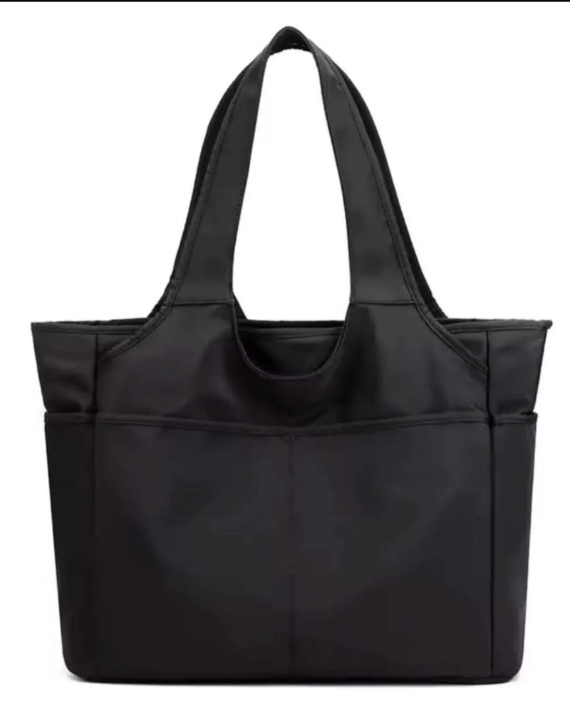 Women's Nylon Plain Shoulder Bag