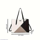 Women's PU Leather Plain Tote Bags