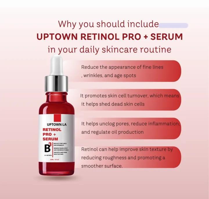 Uptown La Skin Brightening Retinol Serum