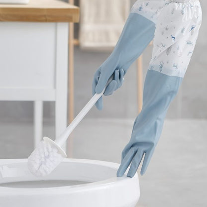 Long Dishwashing & Cleaning Gloves (2Pc)