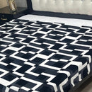 Fleece Printed Double Bed Blanket