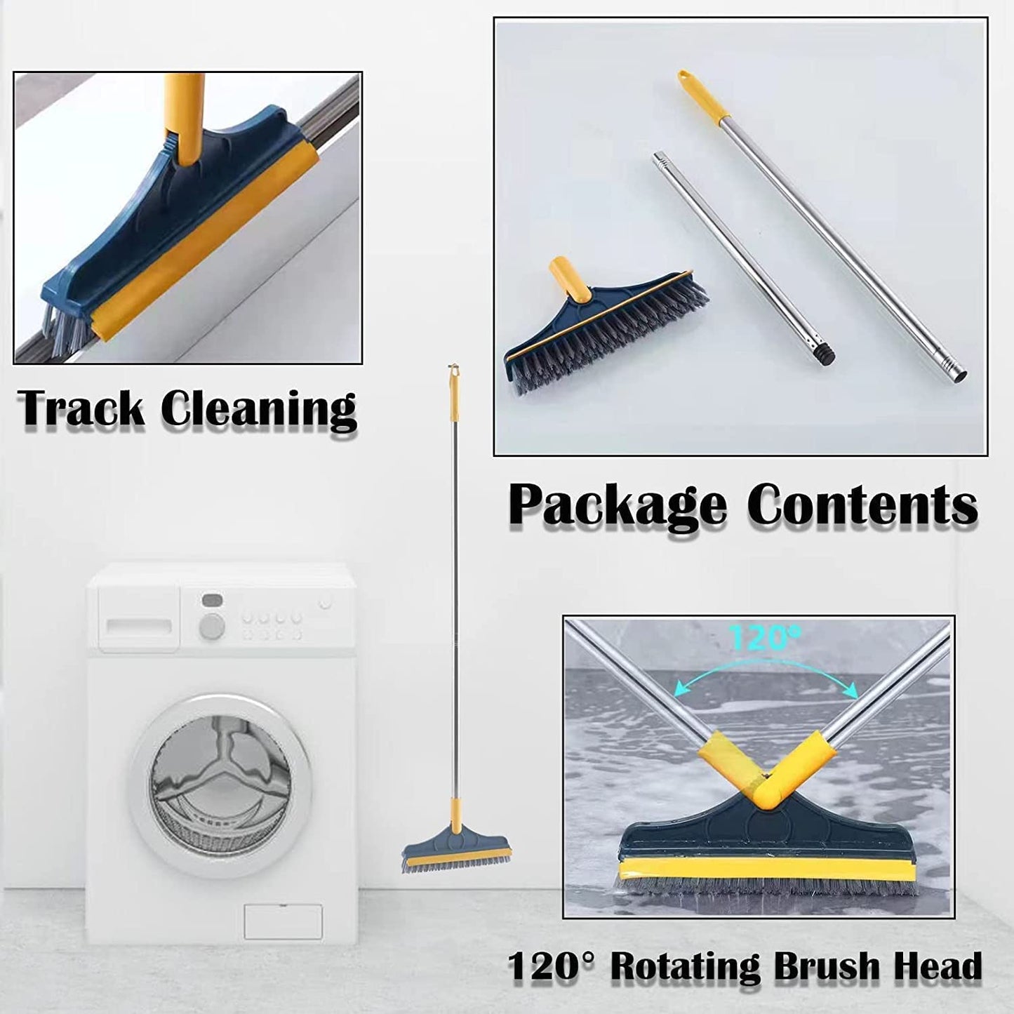2-in-1 Floor Cleaning Brush