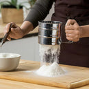 Stainless Steel Hand-Held Cup Flour Strainer