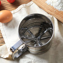 Stainless Steel Hand-Held Cup Flour Strainer