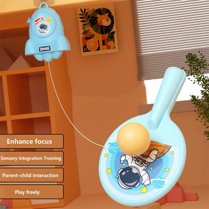 Hanging Ping Pong Game Set with 2 rackets and practice ball!