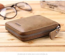 Stylish Leather Zipper Wallet