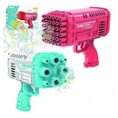 Exciting Multicolor Bubble Gun - 1 Pc Plastic Fun Toy for Kids